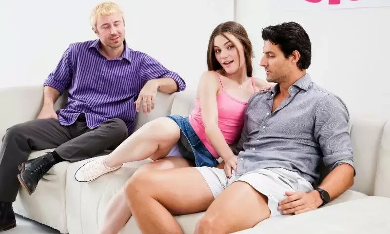 Juniper Ren My Friend And Ishare My Stepdaughter Hardcore Roleplay Threesome Family